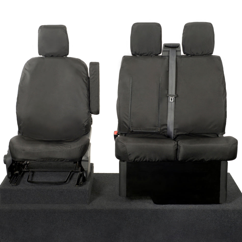 Single + Double – Cotton Backed Seat Covers – Tailored Fit [SC102]