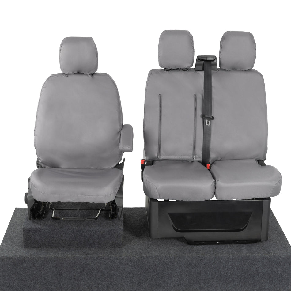 Single + Double – Cotton Backed Seat Covers – Tailored Fit [SC102]