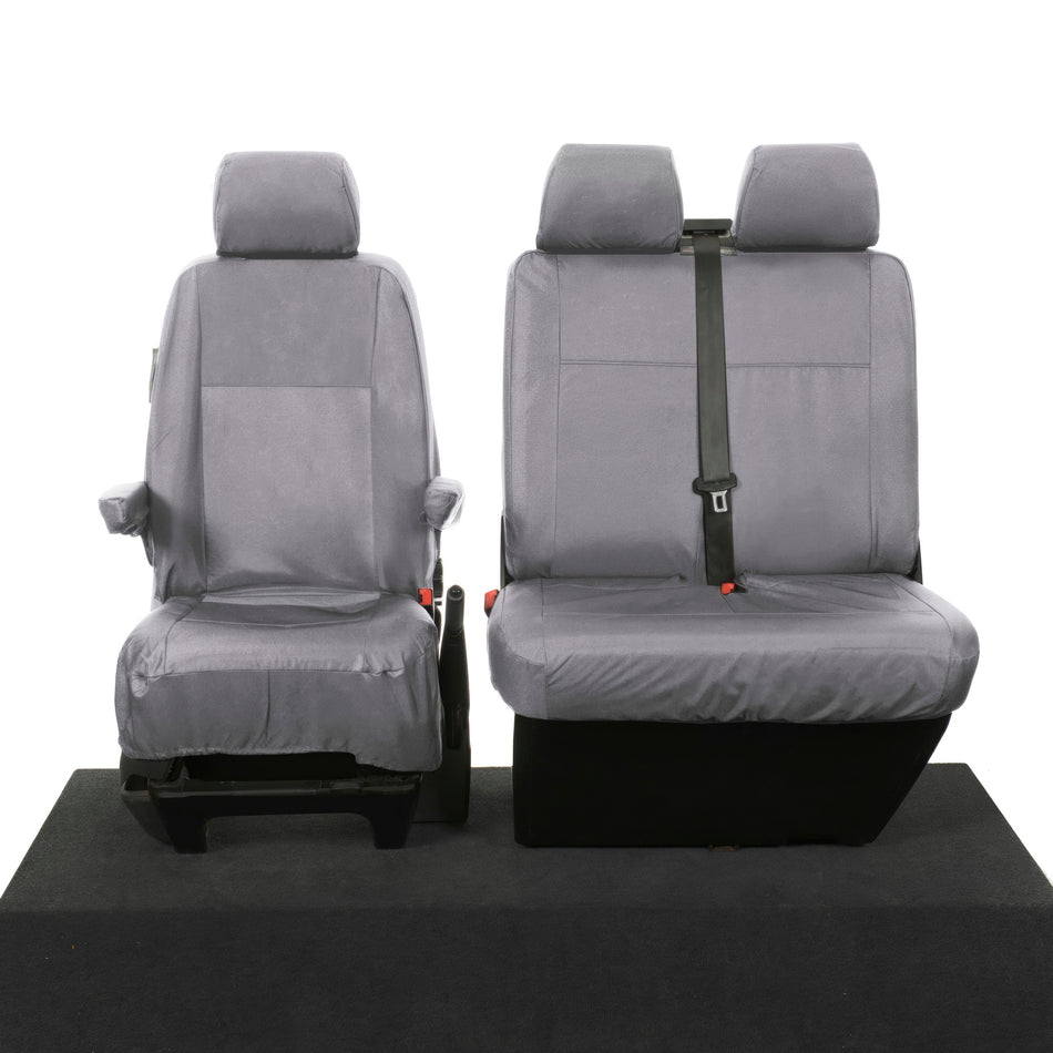 Single + Double – Cotton Backed Seat Covers – Tailored Fit [SC103]