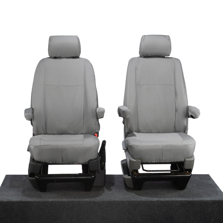 Single + Single – Cotton Backed Seat Covers – Tailored Fit [SC104]