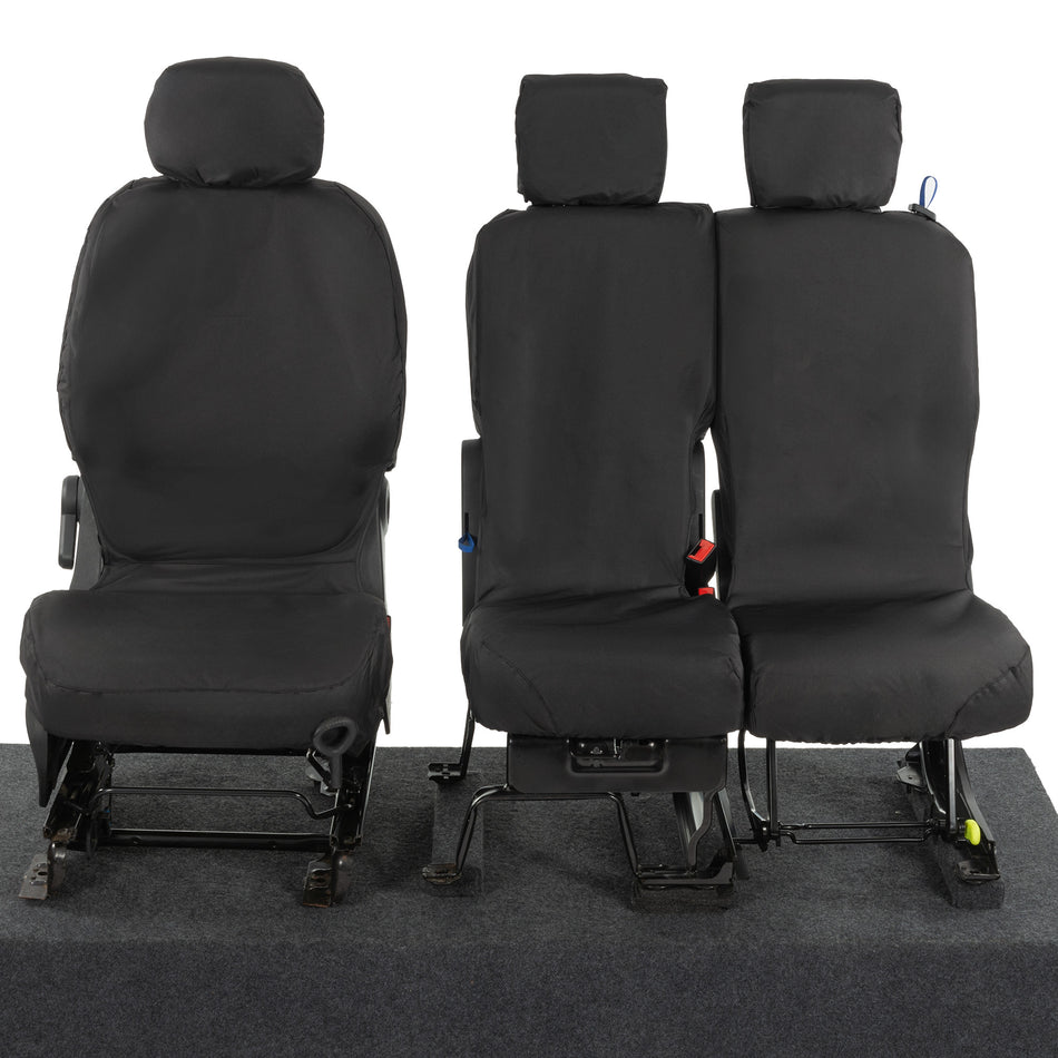 Single + Double – Cotton Backed Seat Covers – Tailored Fit [SC105]