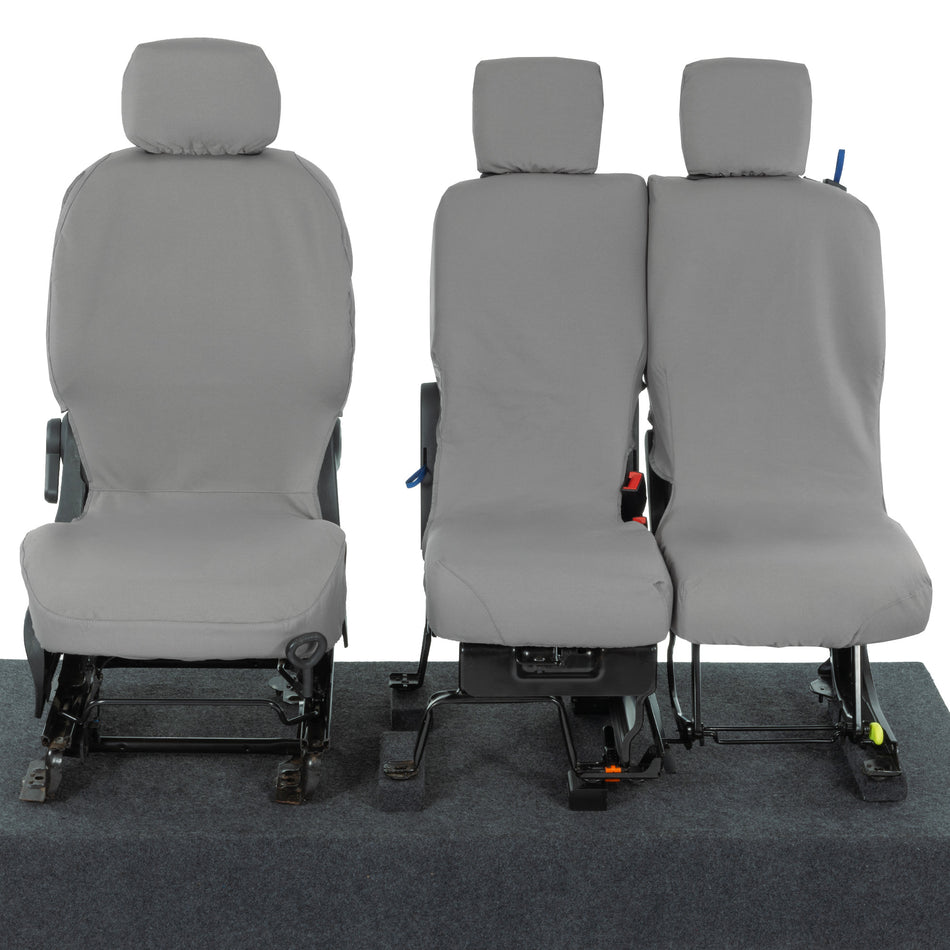 Single + Double – Cotton Backed Seat Covers – Tailored Fit [SC105]