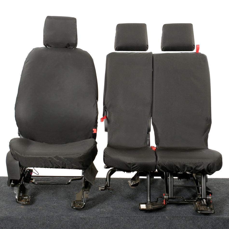 Single + Double – Cotton Backed Seat Covers – Tailored Fit [SC119]