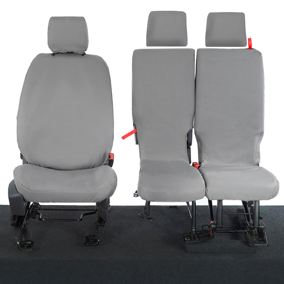 Single + Double – Cotton Backed Seat Covers – Tailored Fit [SC119]
