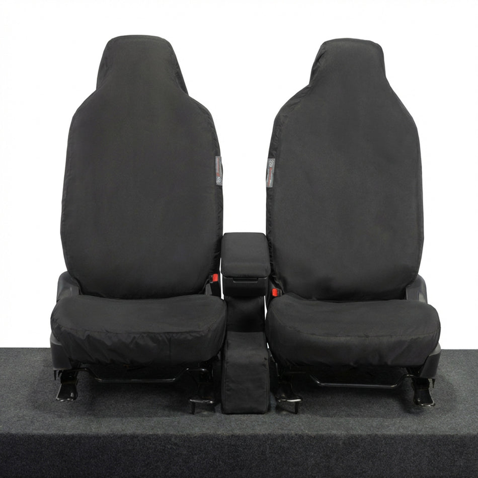Single + Single – Cotton Backed Seat Covers – Tailored Fit [SC1203]