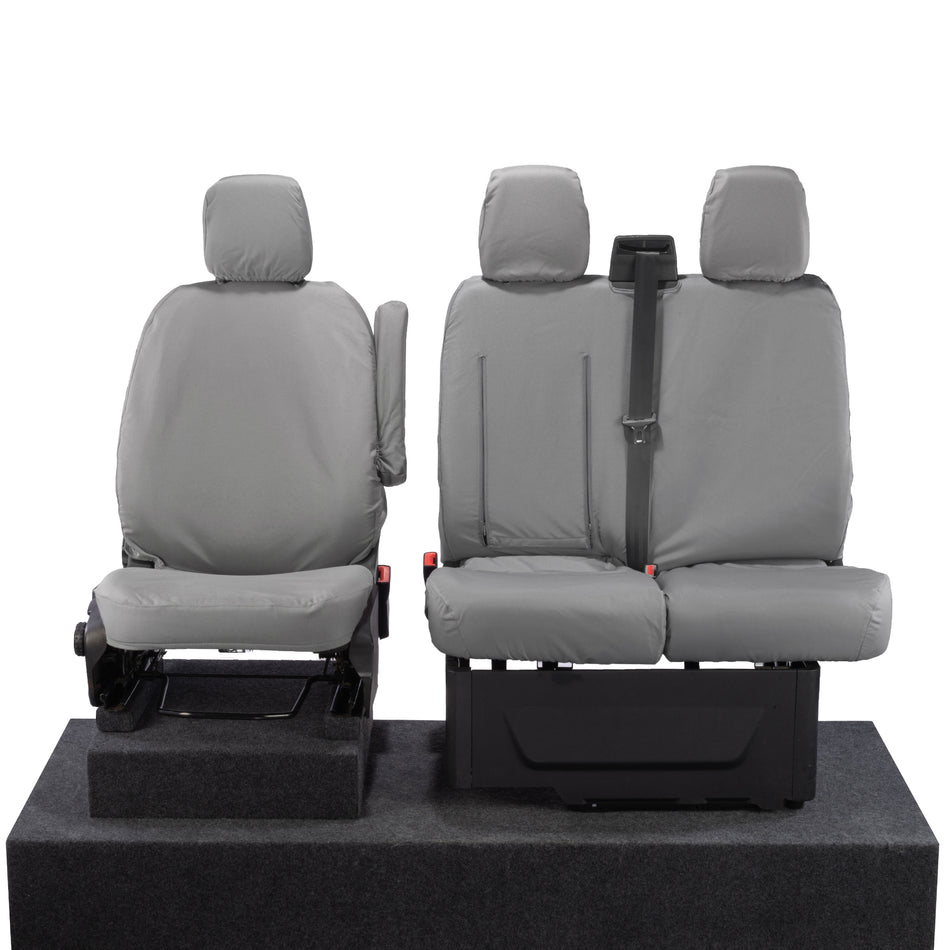 Single + Double – Cotton Backed Seat Covers – Tailored Fit [SC120]