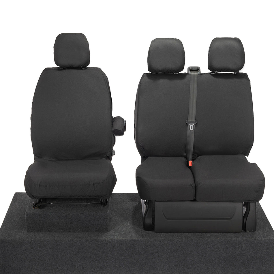 Single + Double – Cotton Backed Seat Covers – Tailored Fit [SC188]