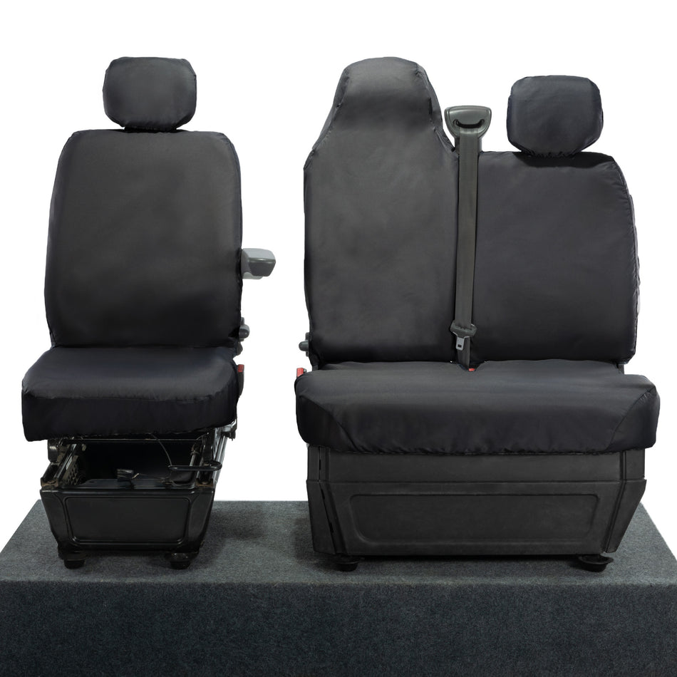 Single + Double – Cotton Backed Seat Covers – Tailored Fit [SC236]