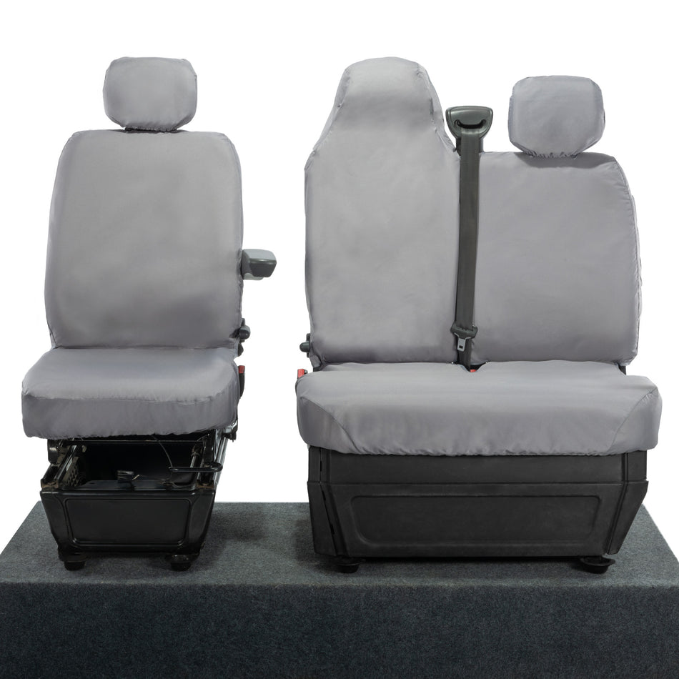 Single + Double – Cotton Backed Seat Covers – Tailored Fit [SC236]