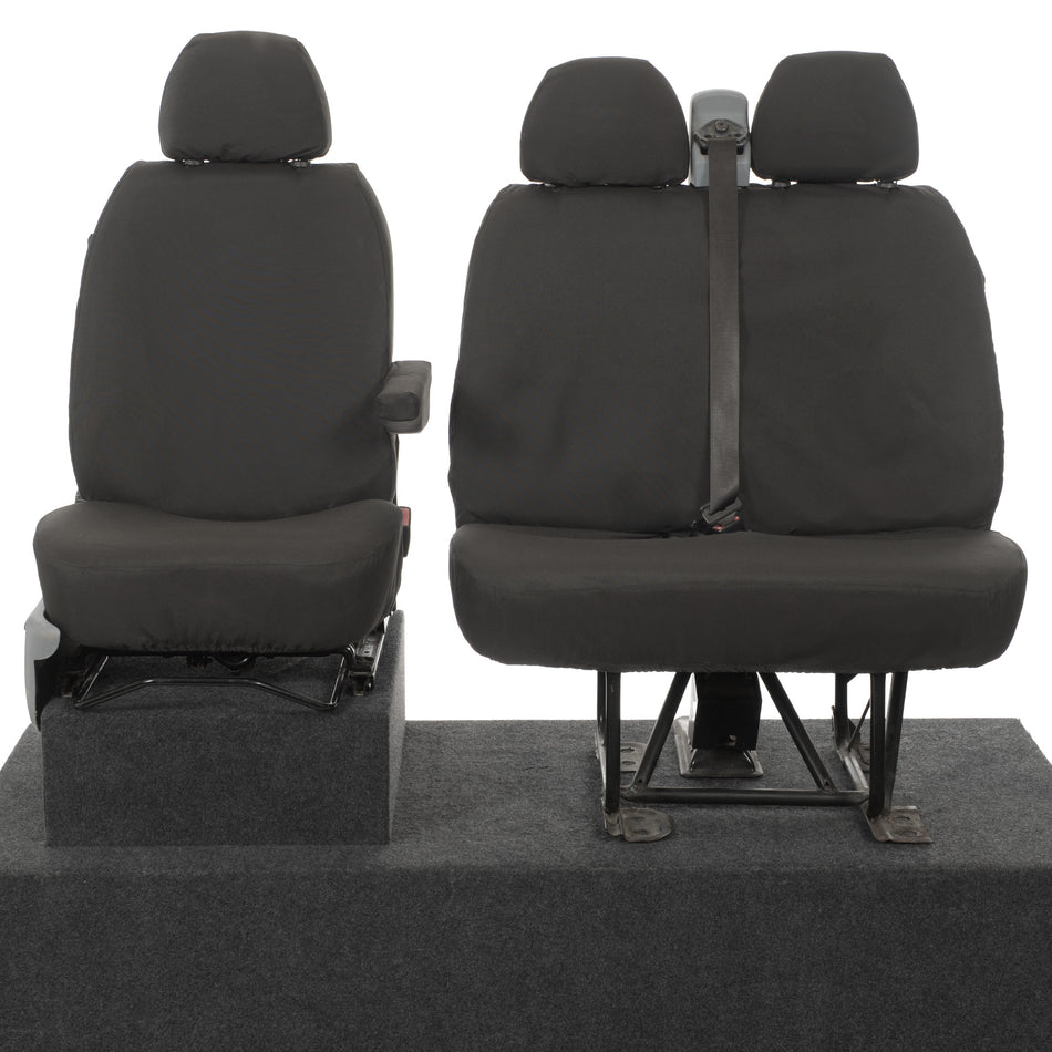 Single + Double – Cotton Backed Seat Covers – Tailored Fit [SC239]