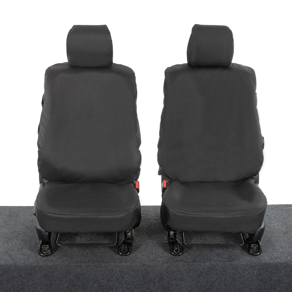 Single + Single – Cotton Backed Seat Covers – Tailored Fit [SC260]