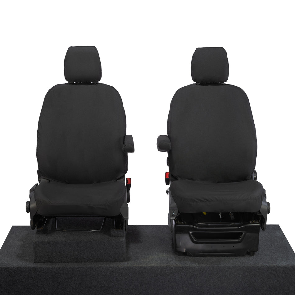 Single + Single – Cotton Backed Seat Covers – Tailored Fit [SC275]