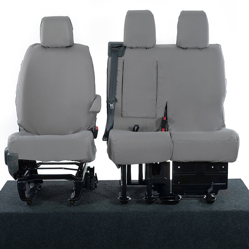 Single + Double – Cotton Backed Seat Covers – Tailored Fit [SC294]