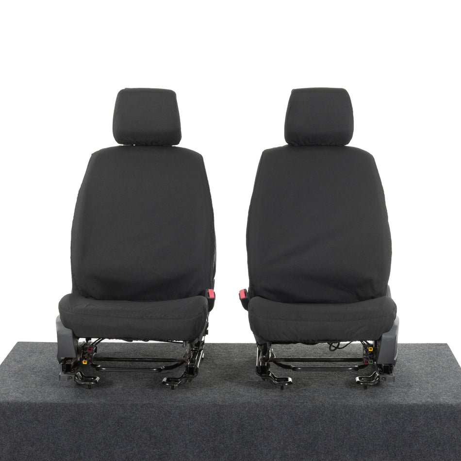 Single + Single – Cotton Backed Seat Covers – Tailored Fit [SC304]