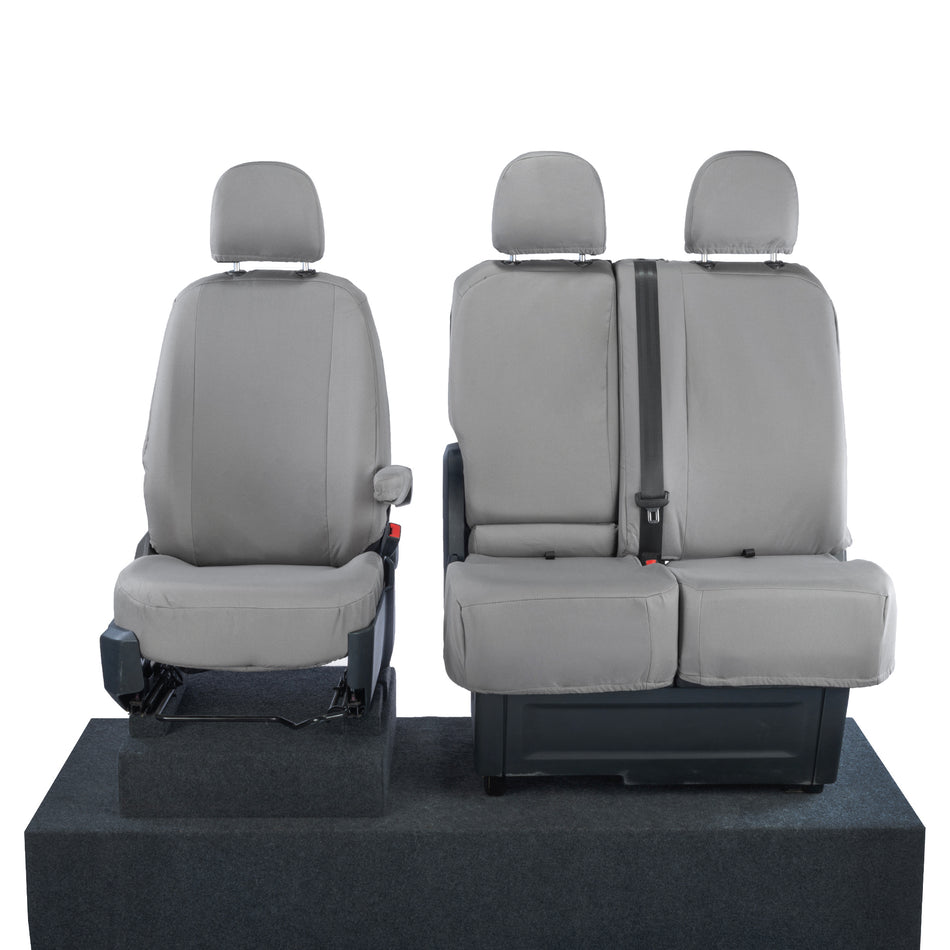 Single + Double – Cotton Backed Seat Covers – Tailored Fit [SC308]