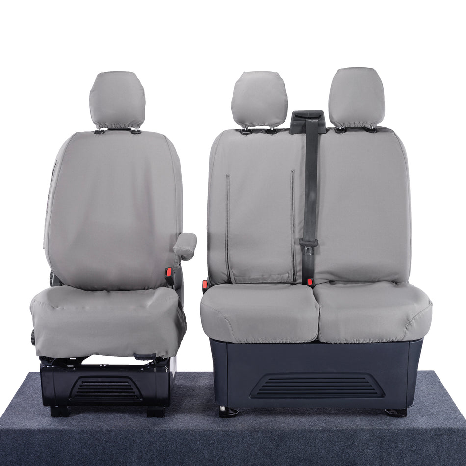 Single + Double – Cotton Backed Seat Covers – Tailored Fit [SC334]