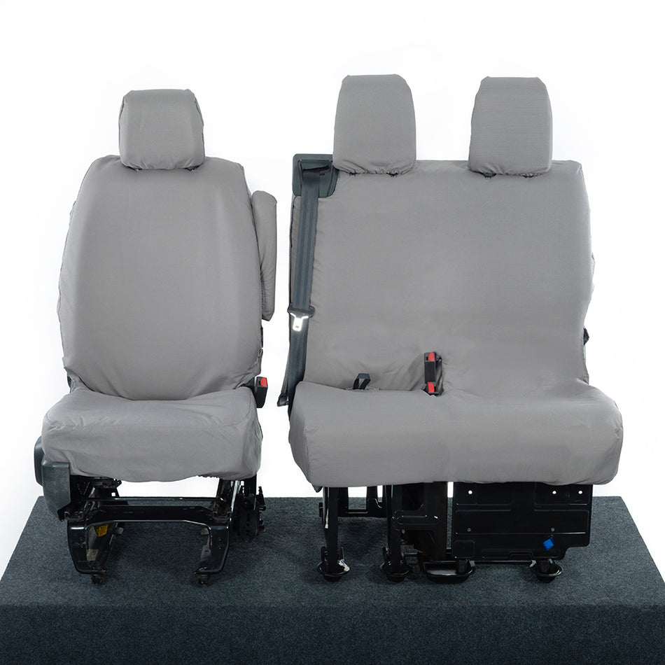 Single + Double – Cotton Backed Seat Covers – Tailored Fit [SC367]