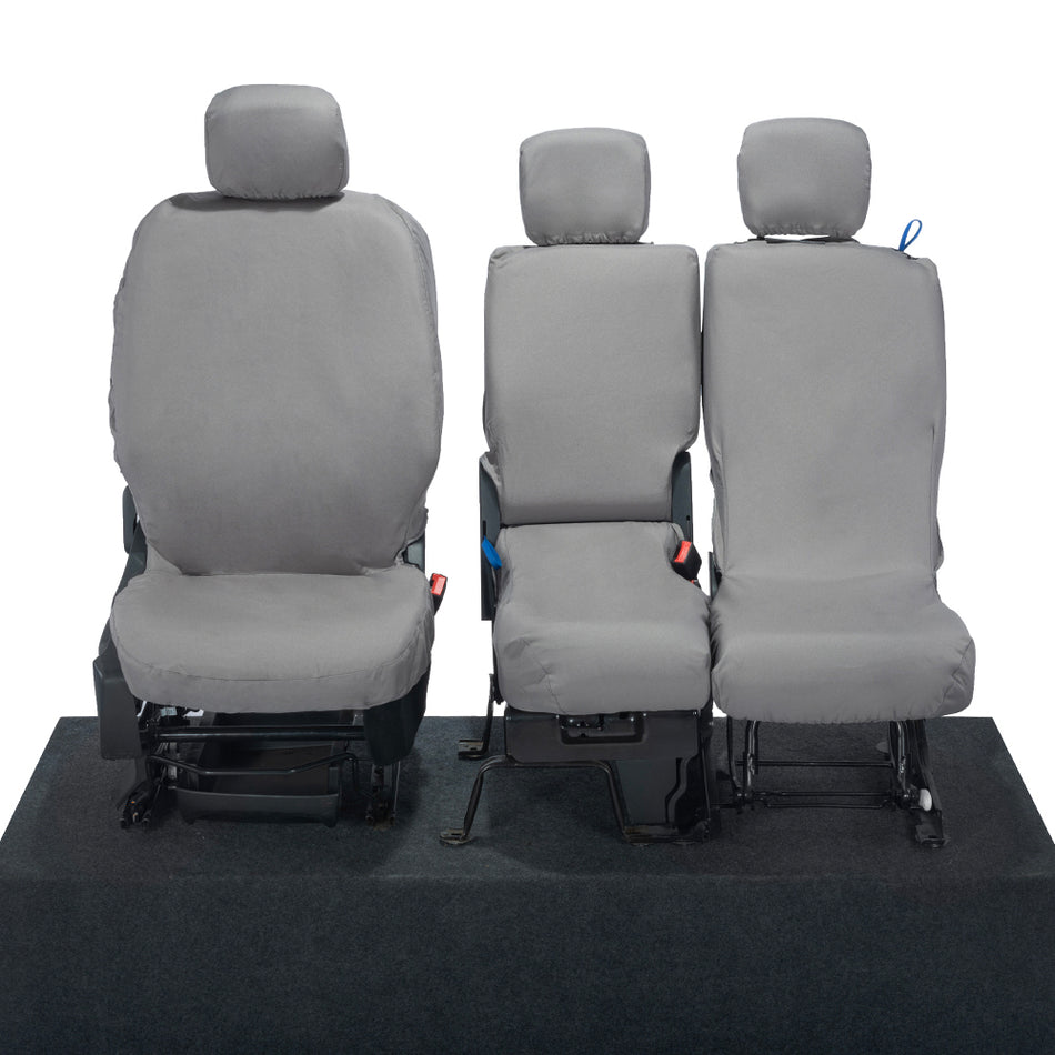 Single + Double – Cotton Backed Seat Covers – Tailored Fit [SC403]