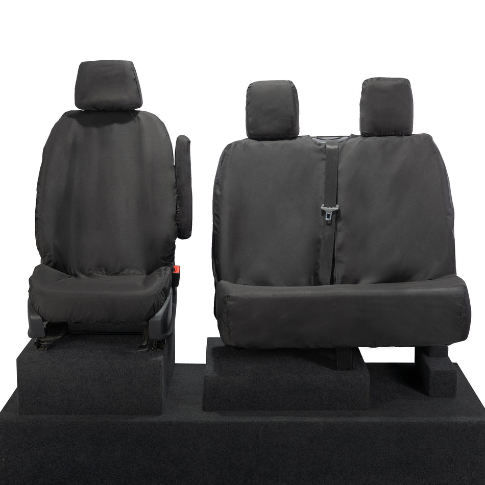 Single + Double – Cotton Backed Seat Covers – Tailored Fit [SC415]