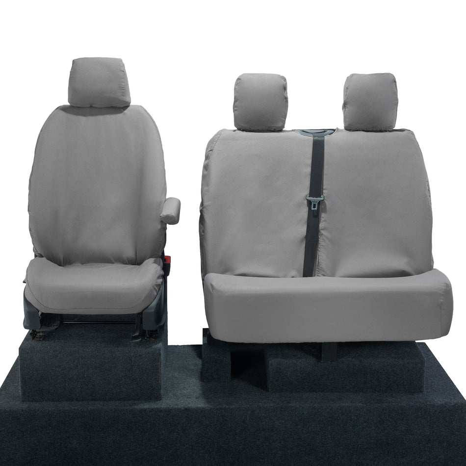 Single + Double – Cotton Backed Seat Covers – Tailored Fit [SC415]