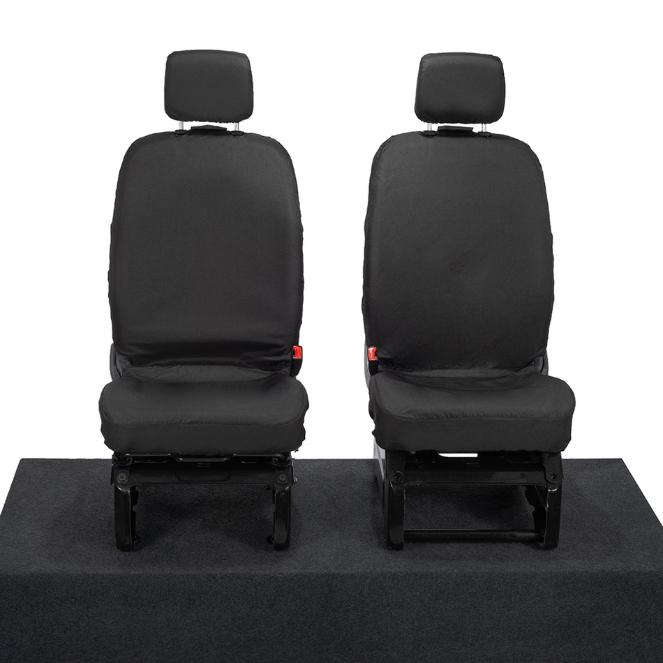 Single + Single – Cotton Backed Seat Covers – Tailored Fit [SC425]