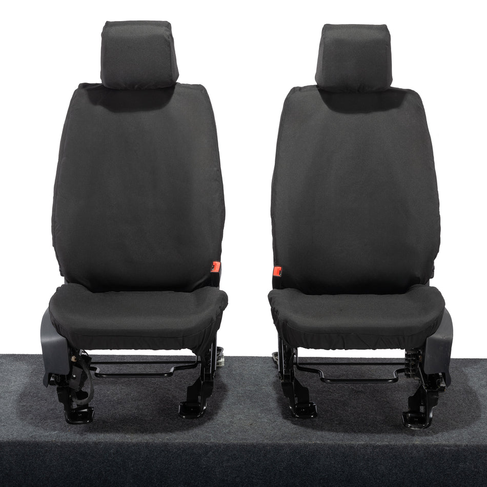 Single + Single – Cotton Backed Seat Covers – Tailored Fit [SC426]