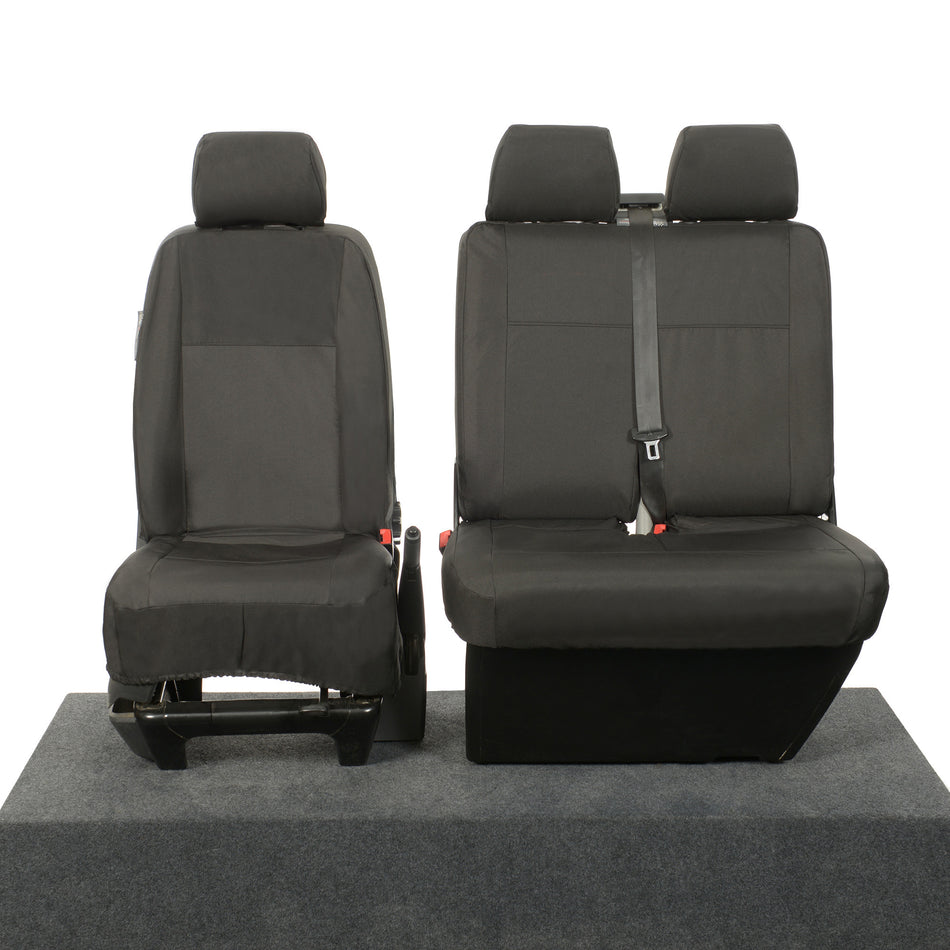 Single + Double – Cotton Backed Seat Covers – Tailored Fit [SC434]
