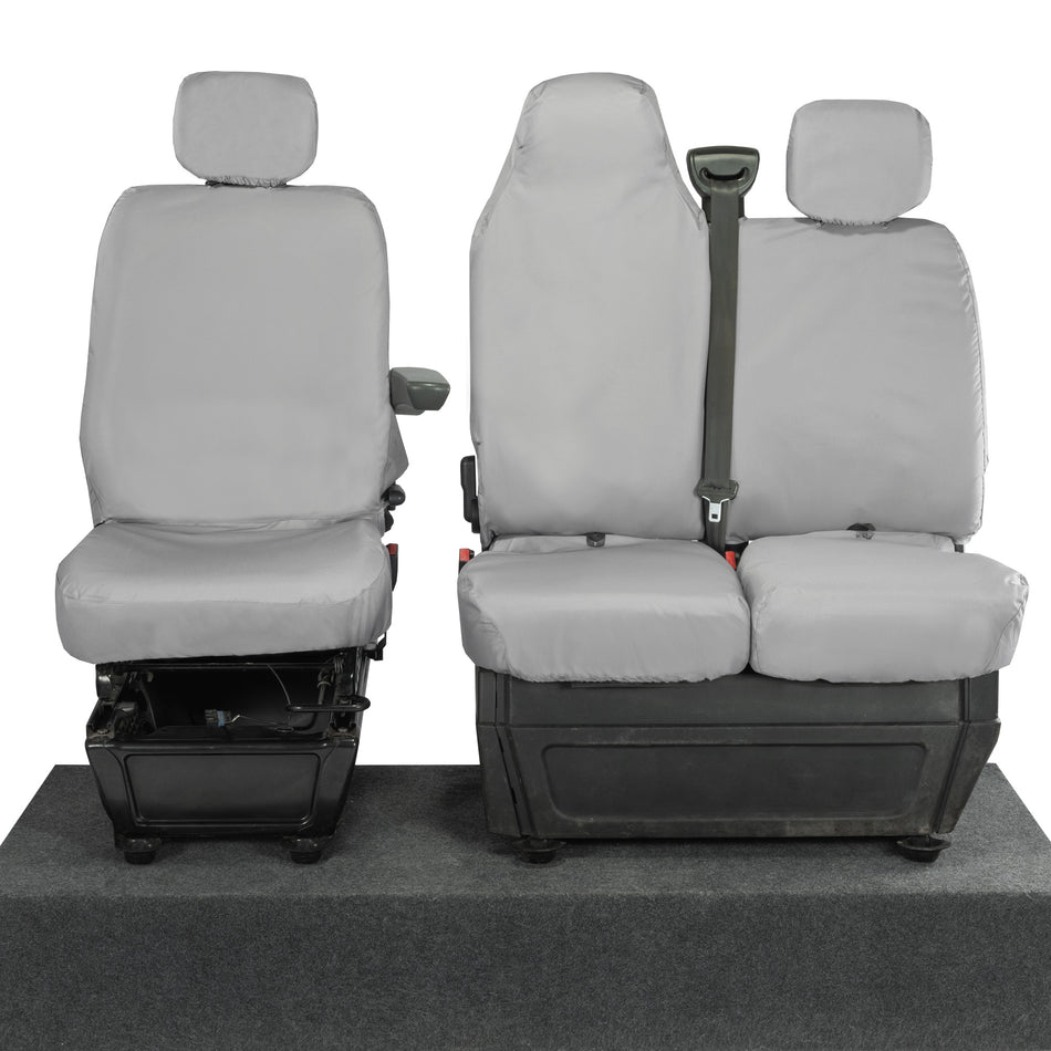 Single + Double – Cotton Backed Seat Covers – Tailored Fit [SC669]