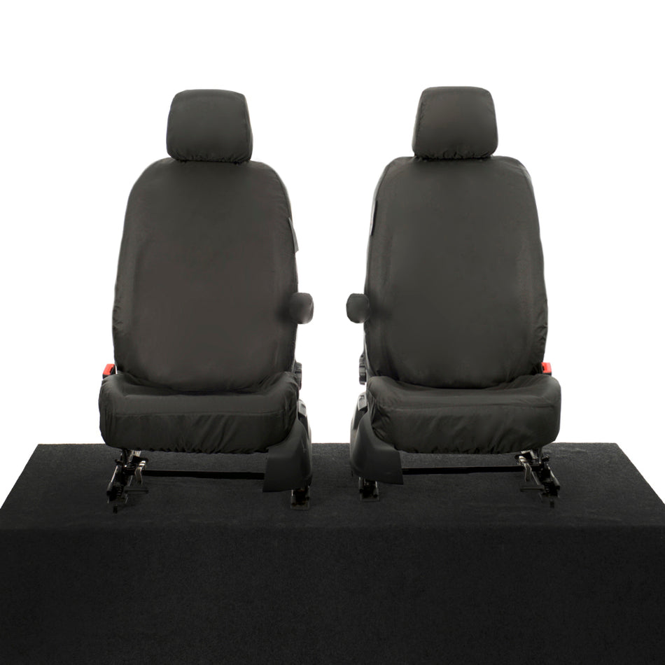 Single + Single – Cotton Backed Seat Covers – Tailored Fit [SC810]