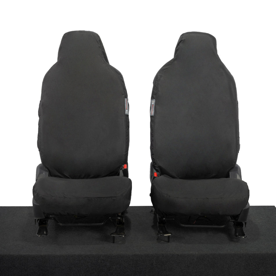 Single + Single – Cotton Backed Seat Covers – Tailored Fit [SC814]